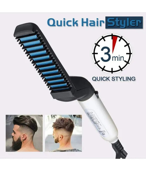 PETTINE PIASTRA UOMO BARBA E CAPELLI