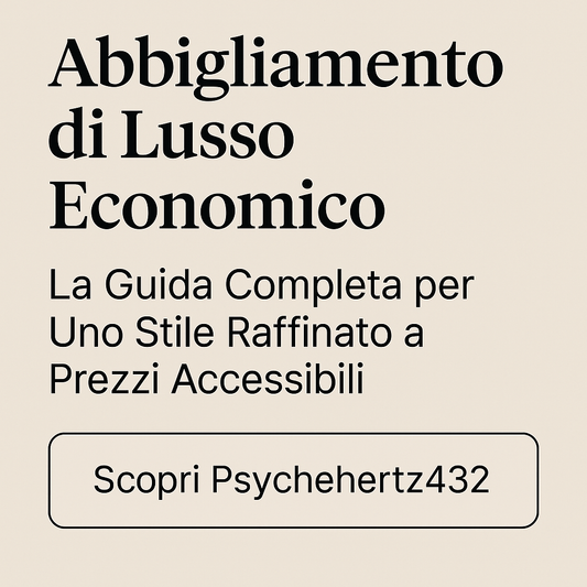 Abbigliamento di Lusso Economico: La Guida Completa per Uno Stile Raffinato a Prezzi Accessibili