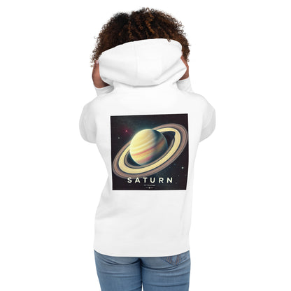 Felpa con cappuccio unisex #06 SATURNO